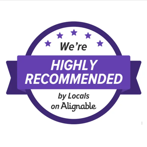 Highly Recommended By Local Businesses on Alignable